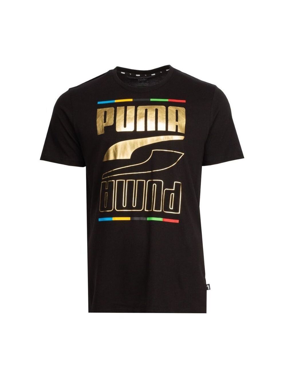 PUMA Mens Rebel Tee 5 Continents